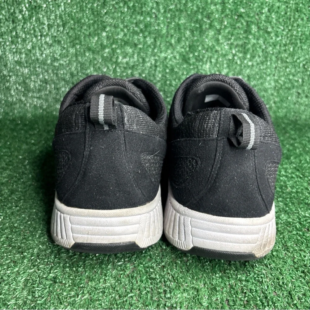 Orthofeet Shoes Black‎ Orthopedic Walking Athletic Sneakers 619 Mens Size 14 D